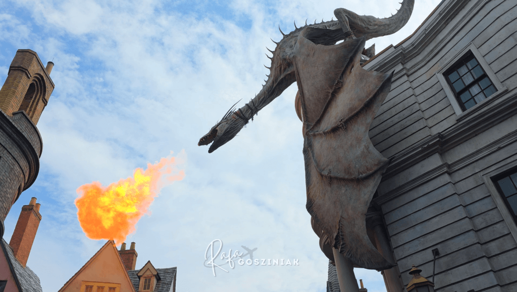 O símbolo da área é o dragão que solta fogo - Foto: Rafa Gosziniak