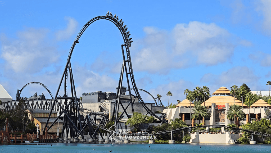 VelociCoaster, a atração mais radical do Island of Adventure - Foto: Rafa Gosziniak